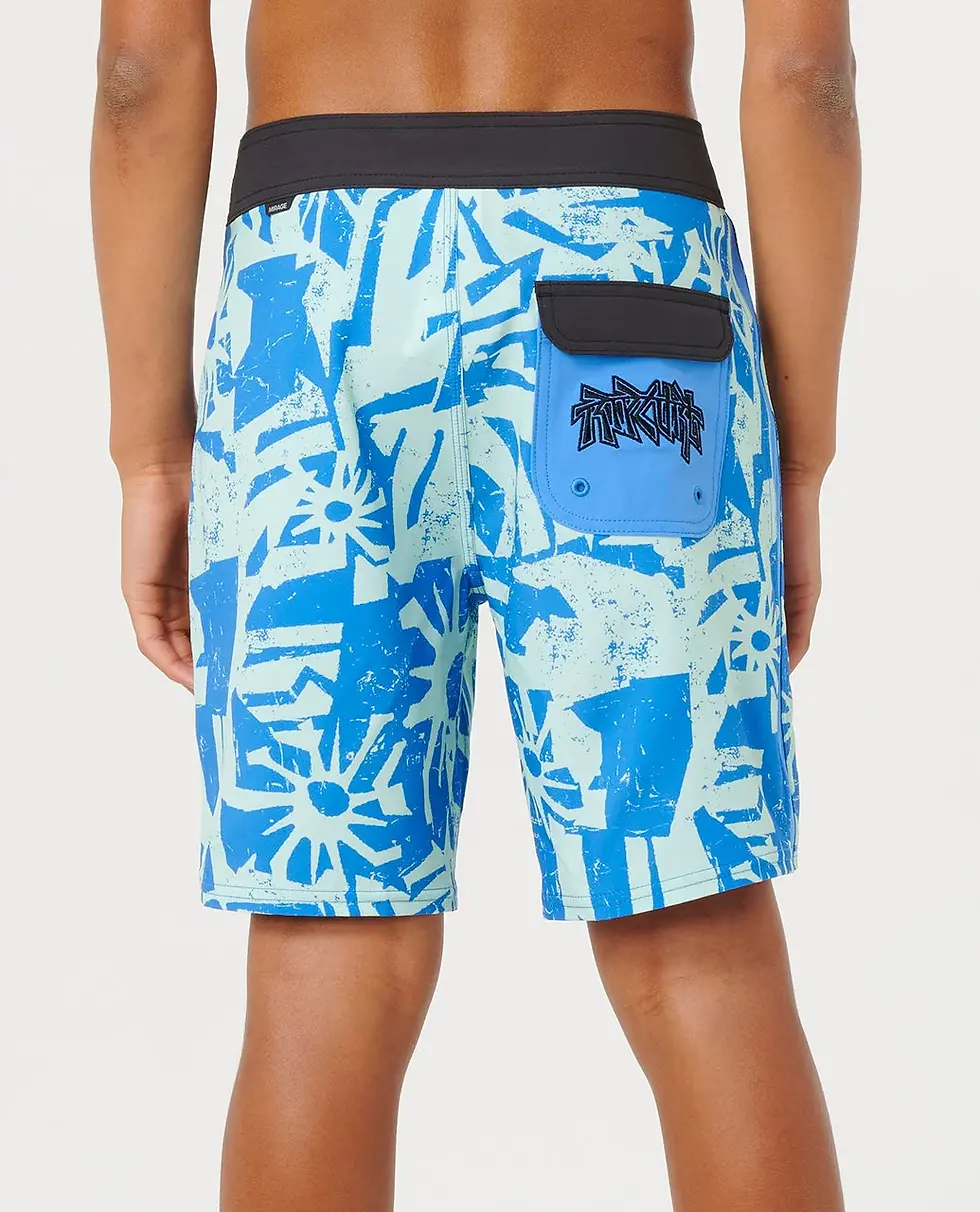 Thumbnail: RIP CURL JUNIOR MIRAGE LIQUID TRIPS BOARDSHORT
