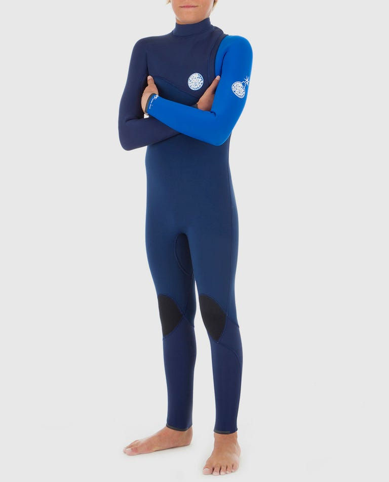 Miniatura: RIP CURL YOUTH FLASH BOMB ZIP FREE 3/2 WETSUIT
