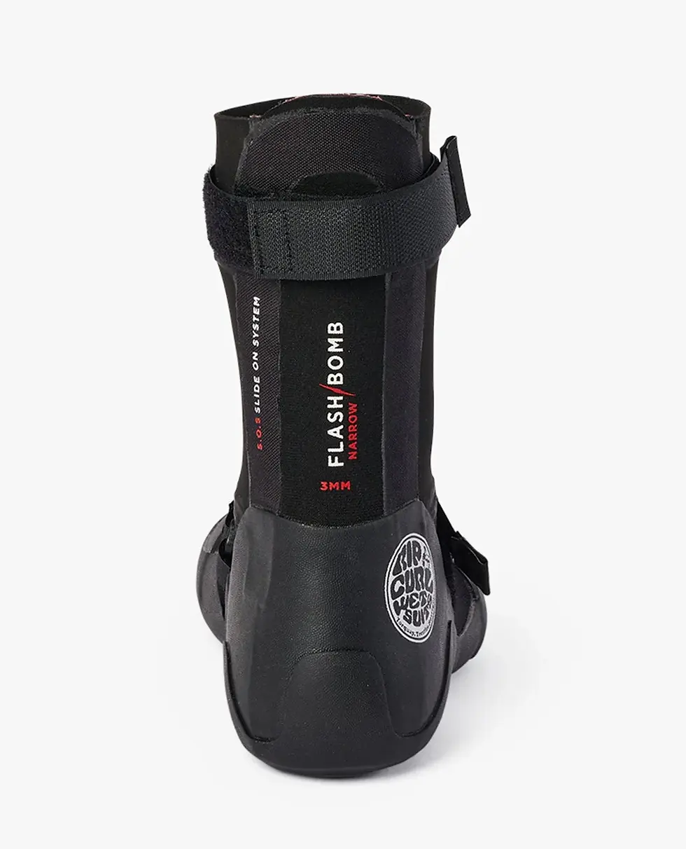 Thumbnail: RIP CURL FLASH BOMB 3MM NARROW HIDDEN SPLIT TOE SURF BOOTIE