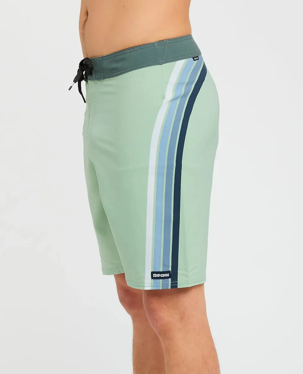RIP CURL MEN'S MIRAGE PACIFIC RINSE REVIVAL 19" SURF BOARDSHORT ALOE