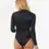 Miniatura: RIP CURL WOMENS CLASSIC SURF LONG SLEEVE SURF SUIT BLACK BACK VIEW