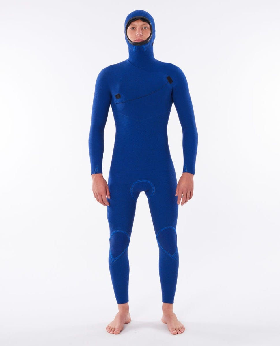Miniatura: RIP CURL E-BOMB 4/3 ZIP FREE HOODED MEN'S WETSUIT THERMO LINING