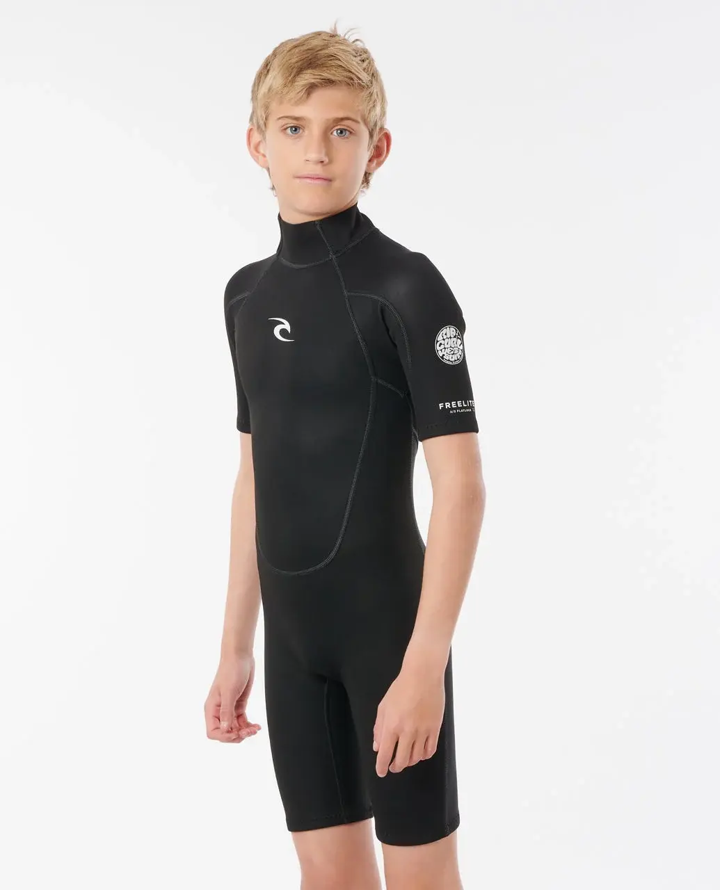 RIP CURL JUNIOR FREELITE 2MM SHORT SLEEVE SPRINGSUIT