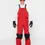 Thumbnail: RIP CURL MEN'S ANTI-SERIES BACK COUNTRY 30K/40K SNOW BIB RED FRONT