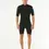 Miniatura: RIP CURL MEN'S DAWN PATROL 2MM BACK ZIP SHORT SLEEVE SPRINGSUIT WETSUIT BLACK FRONT