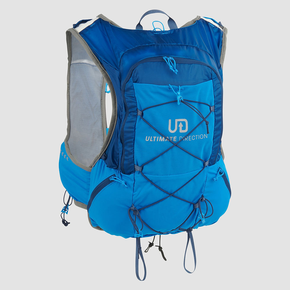 Thumbnail: ULTIMATE DIRECTION MOUNTAIN VEST 6.0 HYDRATION VEST BLUE BACK
