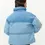 Thumbnail: RIP CURL WOMEN'S HIGH TIDES MIXED CORD PUFFER JACKET DUSTY BLUE BACK
