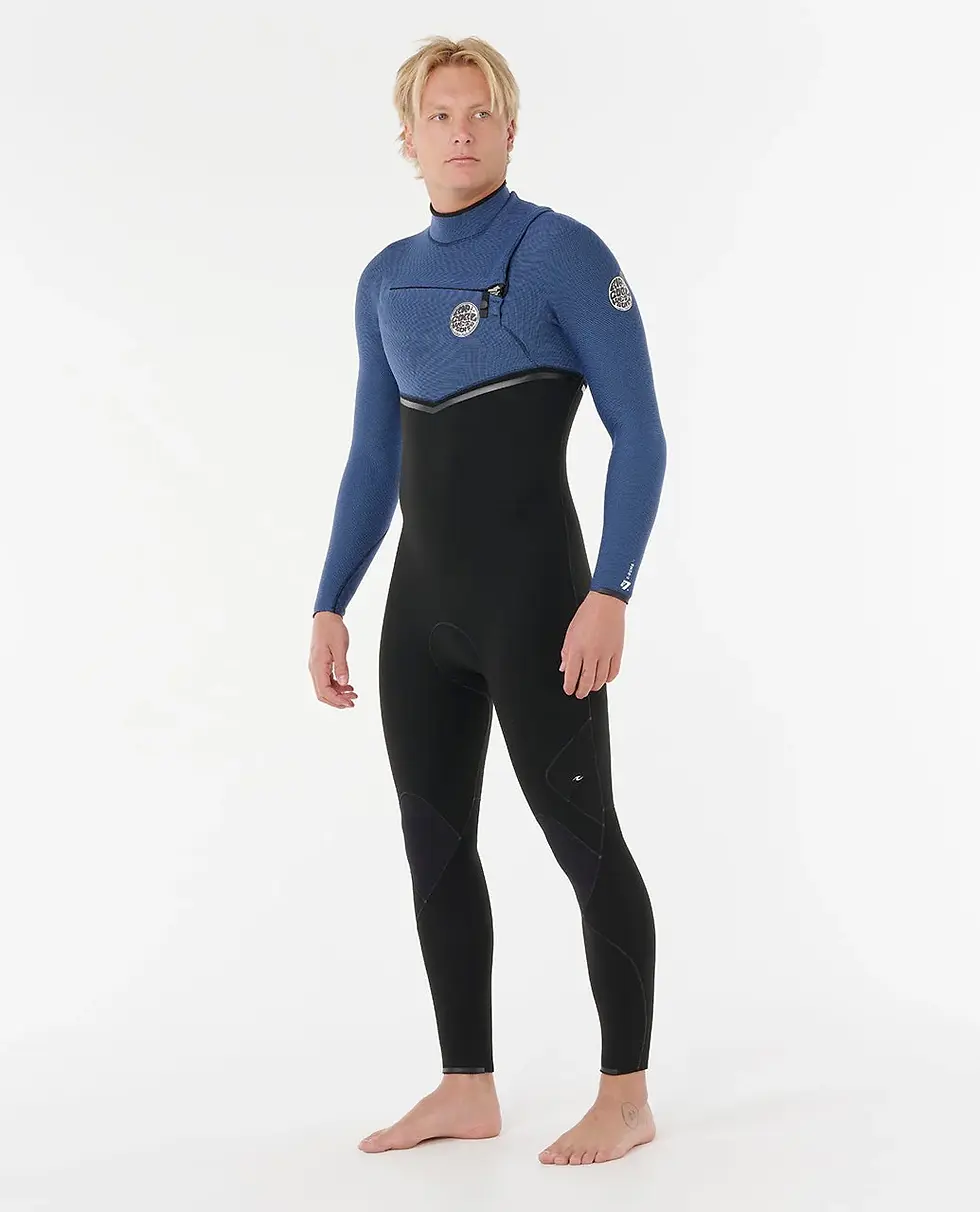 Thumbnail: RIP CURL MENS E-BOMB 4/3 CHEST ZIP WETSUIT