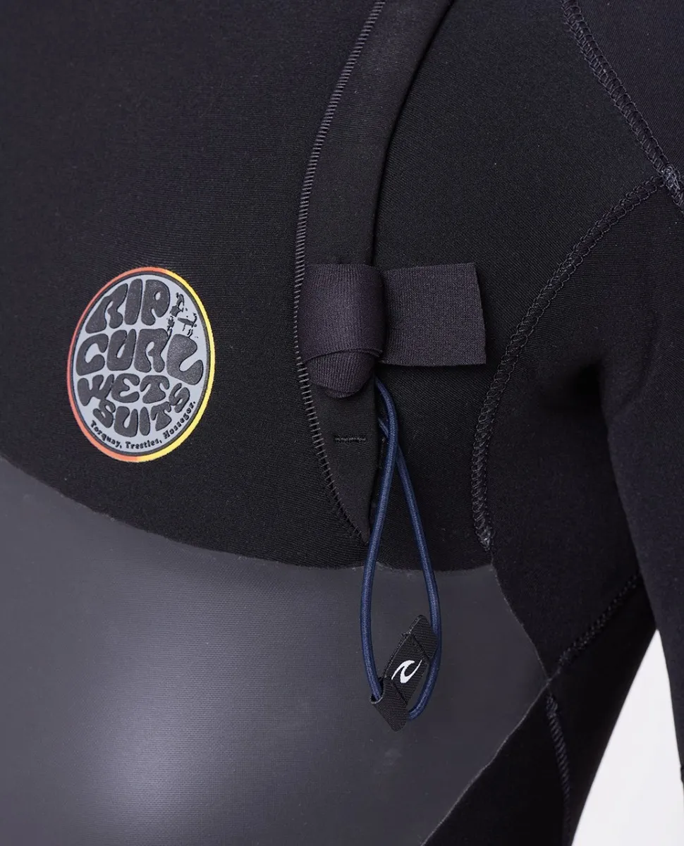 Miniatura: RIP CURL E7 FLASHBOMB HEAT SEEKER 5/4 ZIP FREE HOODED MEN'S WETSUIT