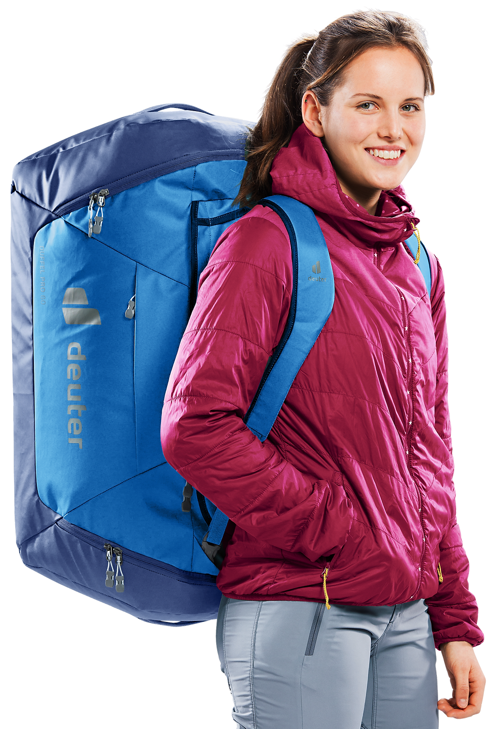 Thumbnail: DEUTER DUFFLE PRO 60 LITER TRAVEL DUFFLE