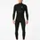 Miniatura: RIP CURL MEN'S E7 E-BOMB ZIP FREE 3/2 SURF WETSUIT BLACK FRONT