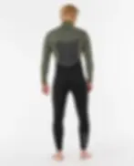 Dawn Patrol Pro 3/2 Chest Zip Wetsuit DEEP CACTUS