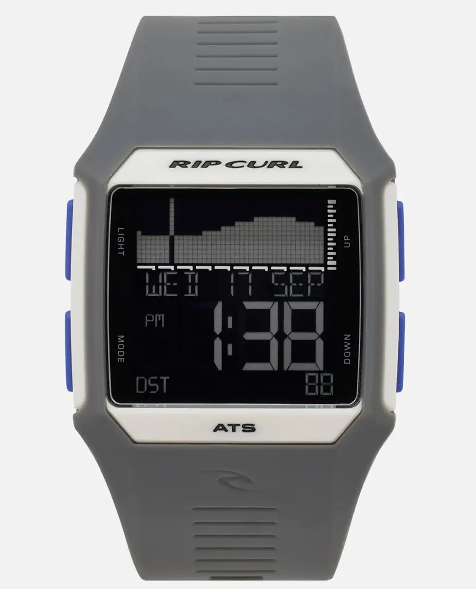 RIP CURL RIFLES TIDE SURF WATCH CHARCOAL GREY