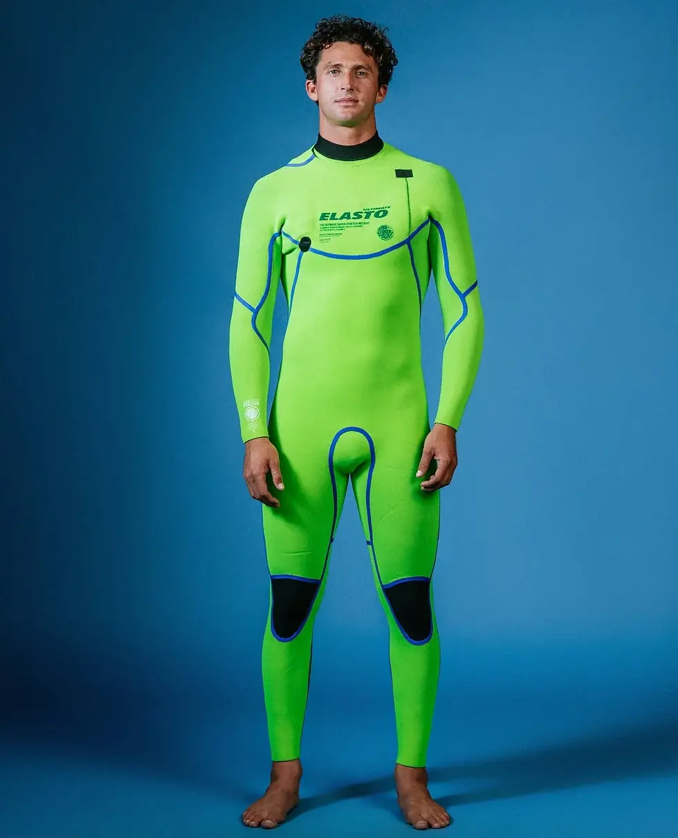 Thumbnail: RIP CURL MENS ELASTO 3/2 ZIP FREE WETSUIT QUICK DRY LINING