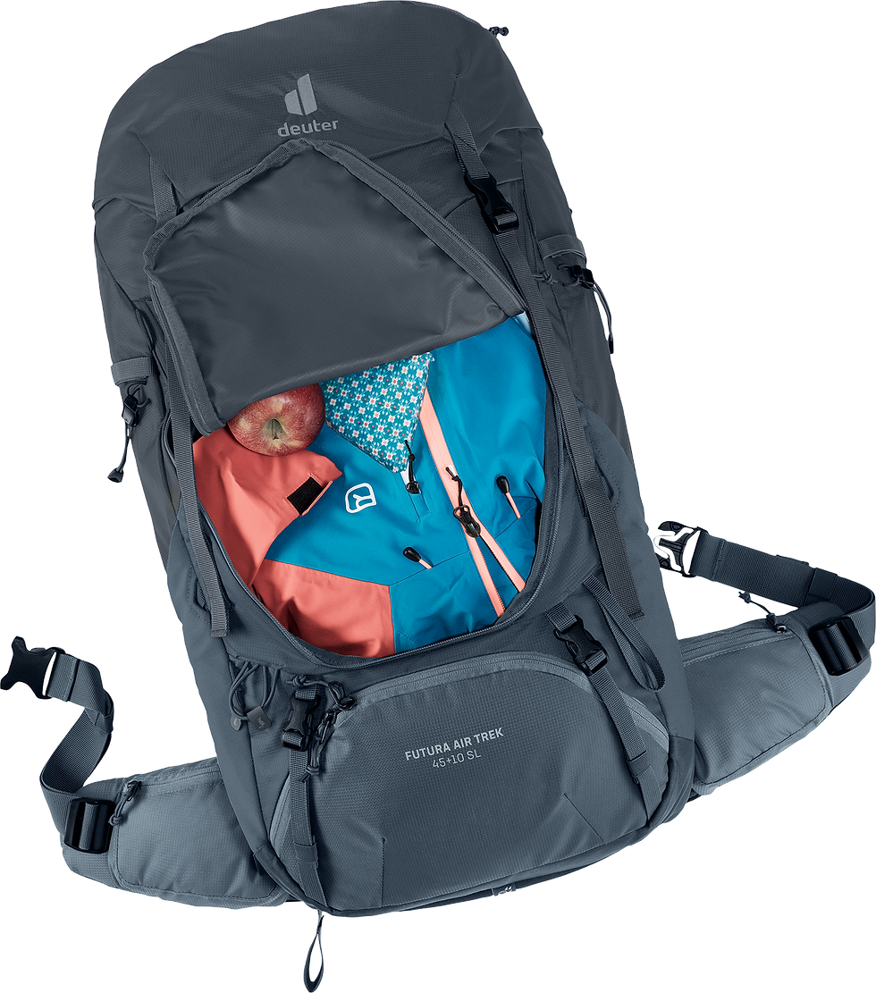 Thumbnail: DEUTER FUTURA AIR TREK 45+10 SL WOMEN'S TREKKING BACKPACK