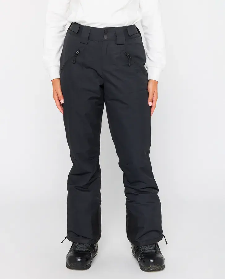 Thumbnail: RIP CURL WOMEN'S ANIT-SERIES RIDER 10K/10K SNOW PANT BLACK FRONT