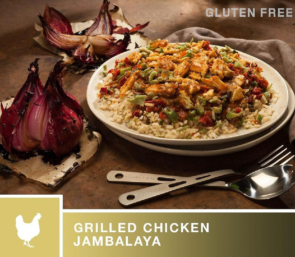 Thumbnail: ALPINEAIRE GRILLED CHICKEN JAMBALAYA BACKPACK FOOD