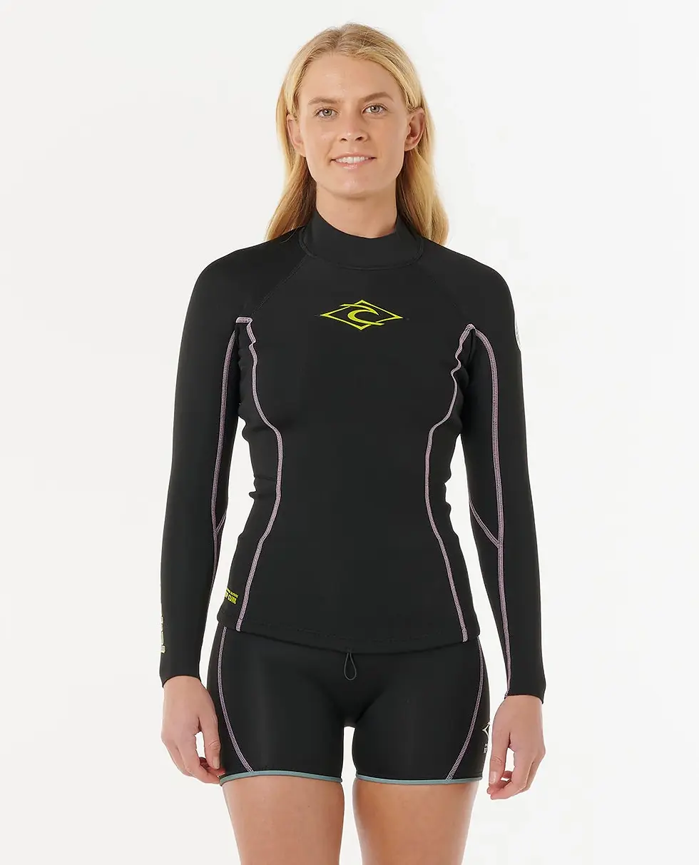 Thumbnail: RIP CURL WOMENS STEPHANIE GILMORE DAWN PATROL 1.5 LONG SLEEVE SURF JACKET
