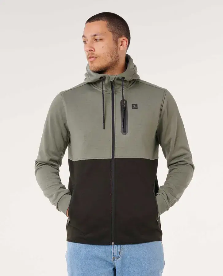Thumbnail: RIP CURL MEN'S DEPARTED ANTI SERIES FLEECE CACTUS FRONT