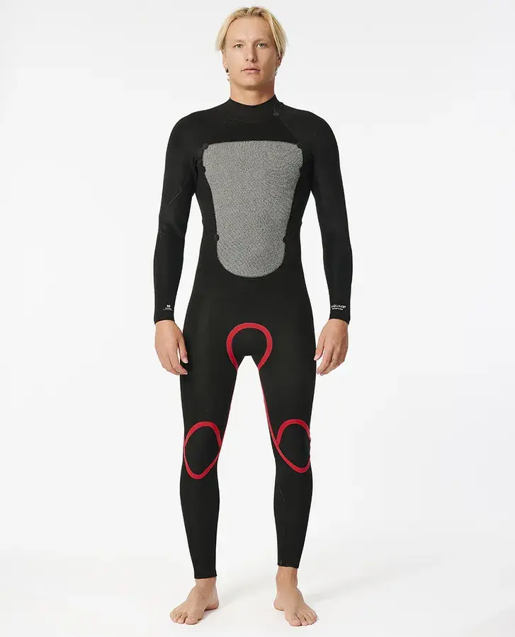 Thumbnail: RIP CURL MENS OMEGA 3/2MM BACK ZIP WETSUIT