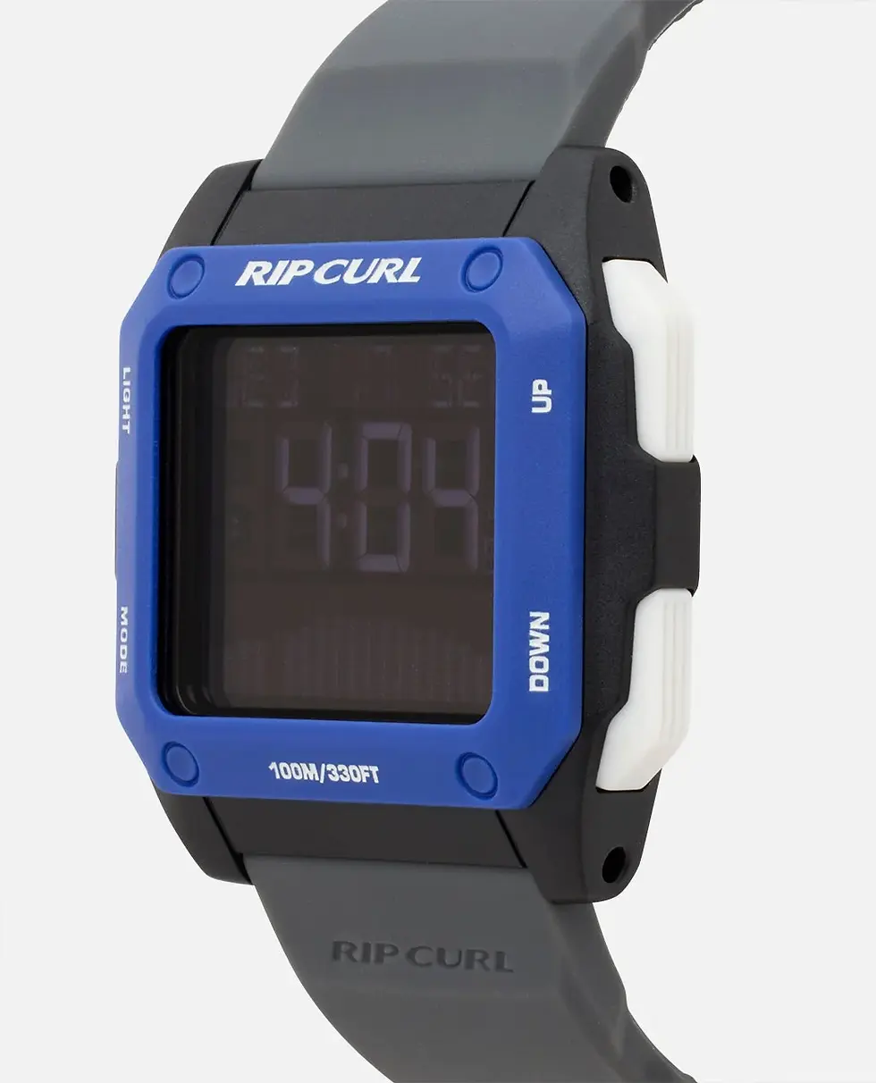 RIP CURL ODYSSEY TIDE SURF WATCH CHARCOAL GREY