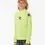Miniatura: RIP CURL BOYS BRAND WAVE UV LONG SLEEVE RASH VEST LIME FRONT VIEW