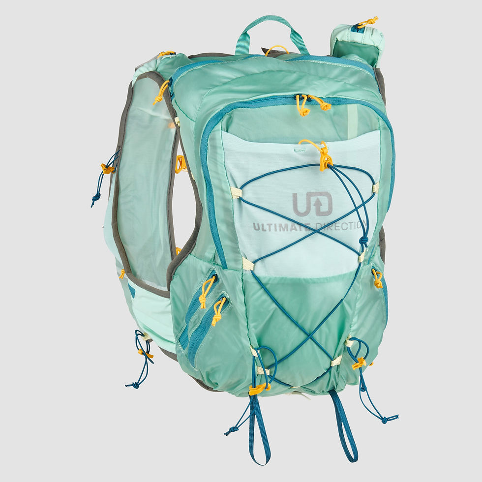 Miniatura: ULTIMATE DIRECTION ADVENTURE VESTA 6.0 HYDRATION VEST ICE BLUE BACK