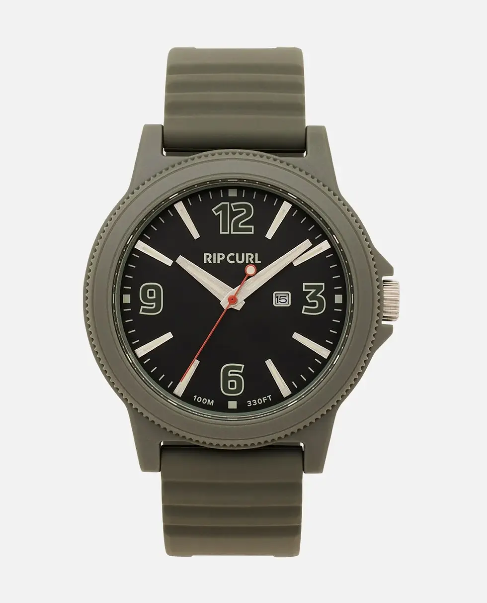 RIP CURL DAZE ABS PU SURF WATCH DARK OLIVE