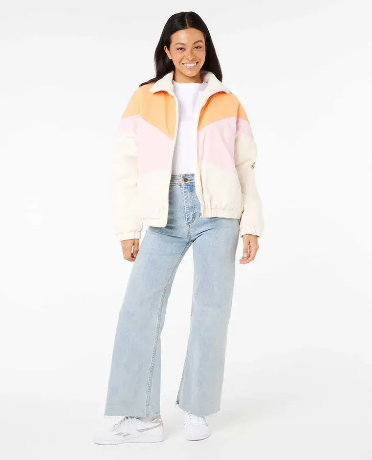 Thumbnail: RIP CURL WOMEN'S SUNSET LUAU CORD JACKET FULL  IMAGE