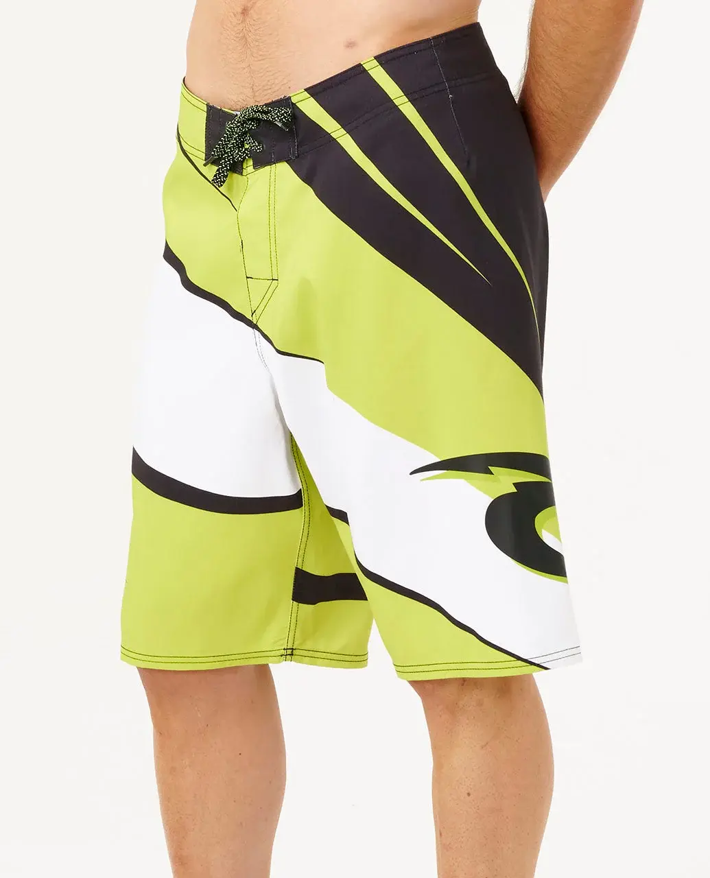 RIP CURL MEN'S MICK FANNING ICONS OF SURF 22" SURF BOARDSHORT YELLOW