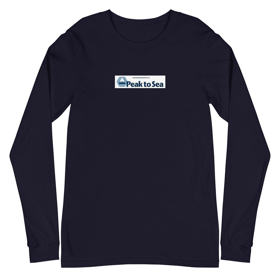 Miniatura: PEAK TO SEA LOGO LONG SLEEVE TEE