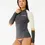 Miniatura: RIP CURL WOMEN'S TRIPPIN LONG SLEEVE UPF RASH GUARD WASHED BLACK COLOR FRONT