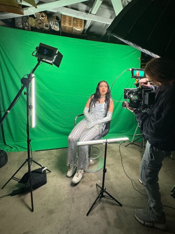 Stella Standingbear By My Side - BTS Green Screen