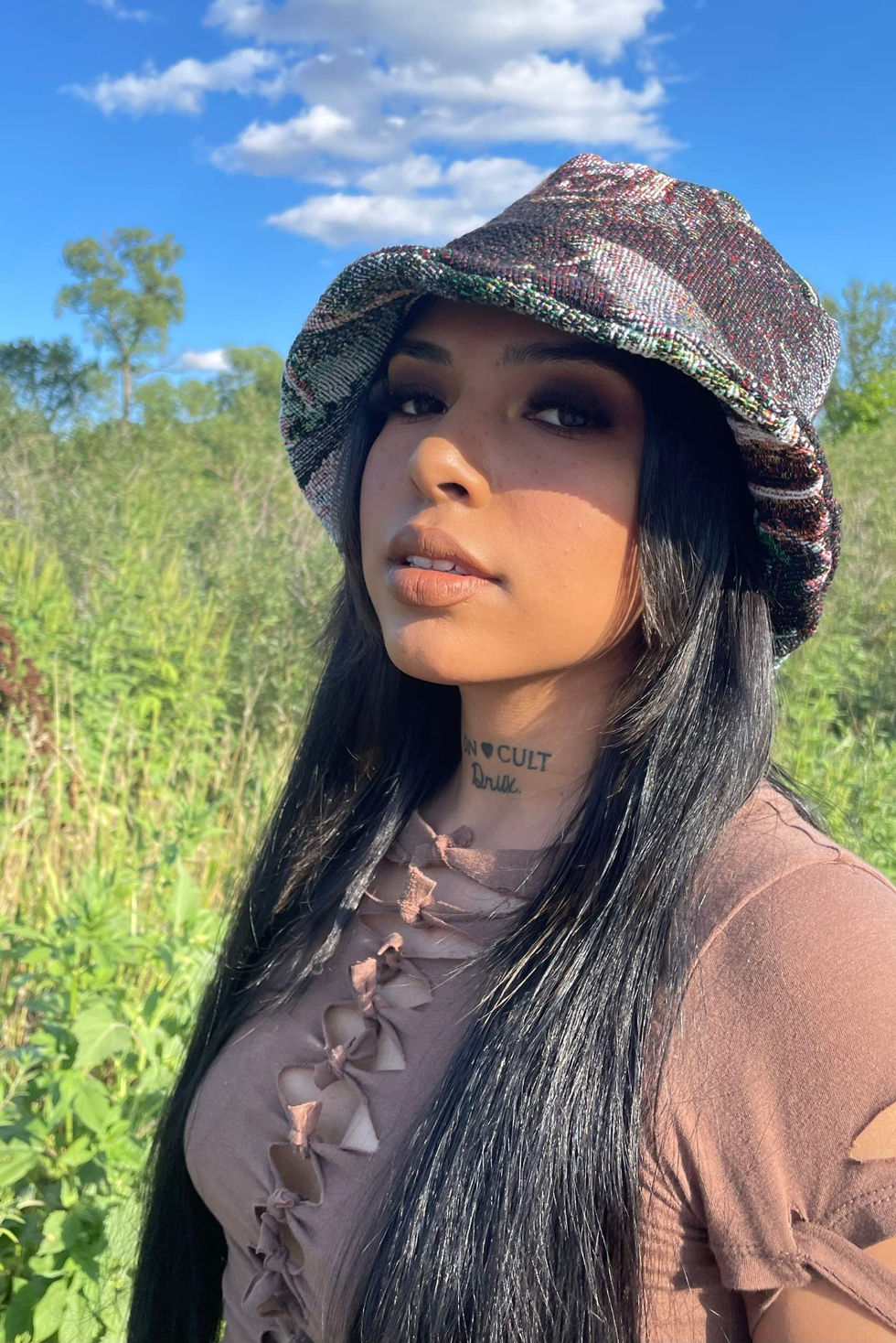 Custom 1/1 Brown Tee