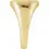 Thumbnail: Side view of 14K Yellow Gold Compass Signet Ring