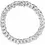 Thumbnail: 14K White Gold 1.5 CTW Natural Diamond Link 7" Bracelet