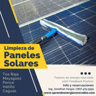 Limpieza de paneles solares