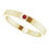 Thumbnail: JANUARY GARNET BIRTHSTONE RING