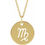 Thumbnail: VIRGO ZODIAC DISC NECKLACE