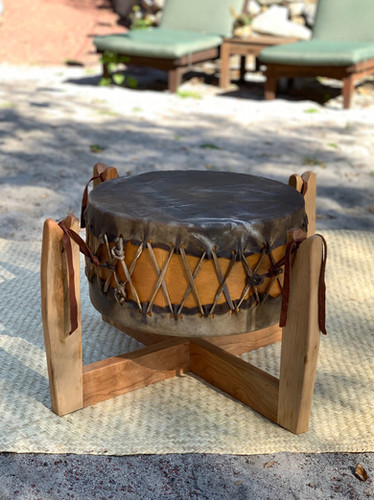 18” Portable Powwow Drums | Quetzalcoatl Music