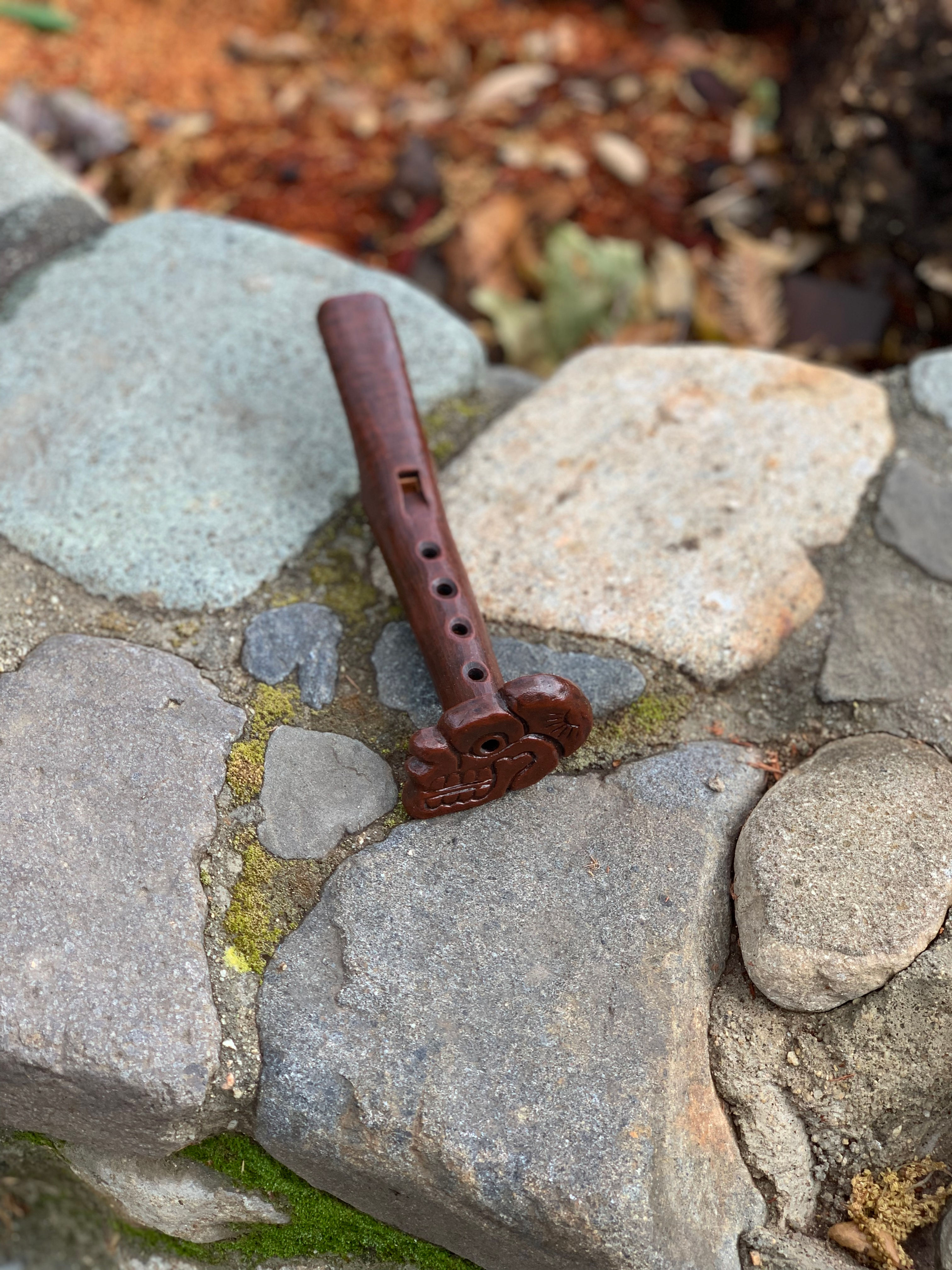 Tezcat Small Clay Flute 