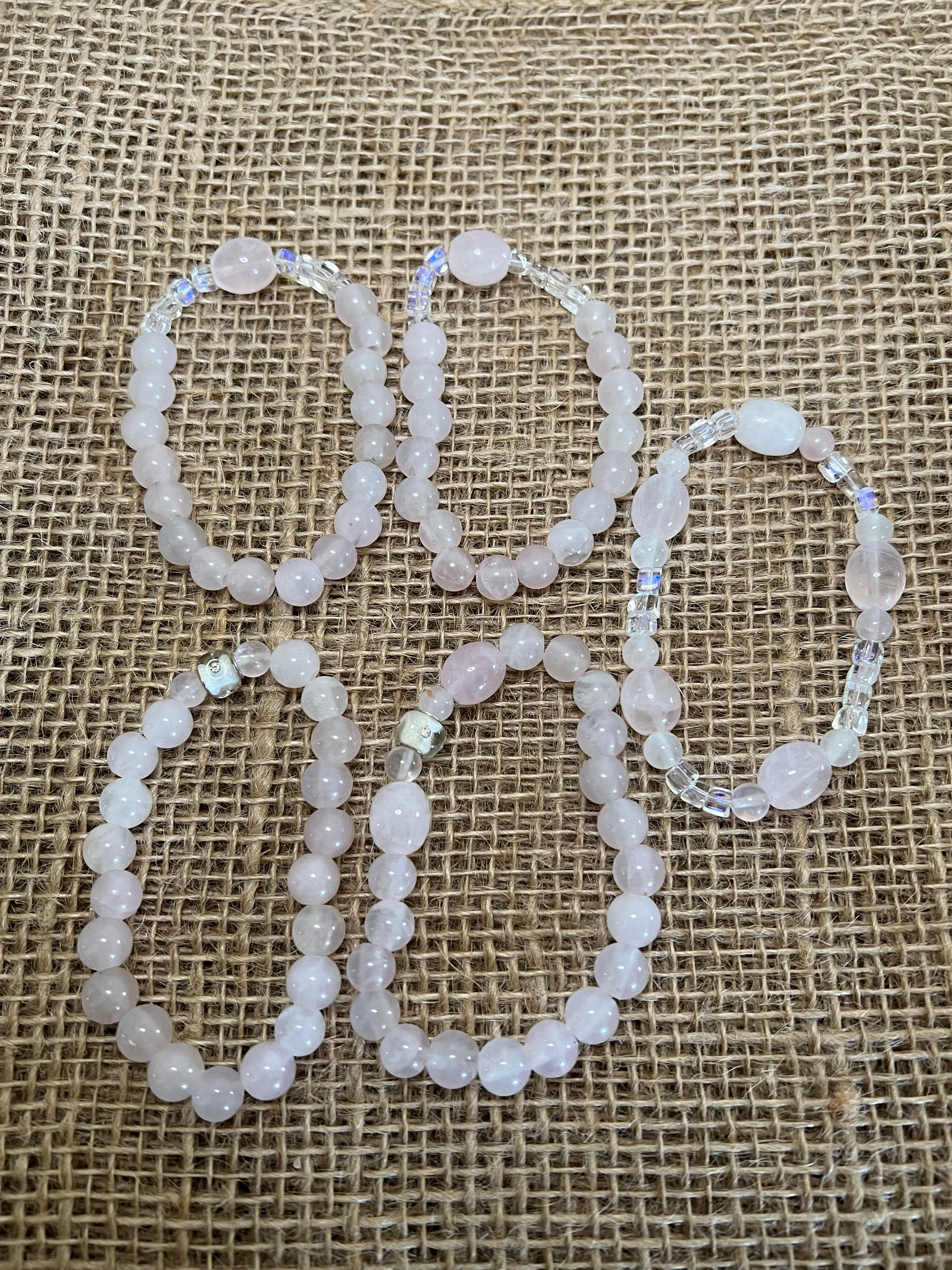 Rose Quartz - Love, Peace and Inner Healing - Reiki Infused Bracelet