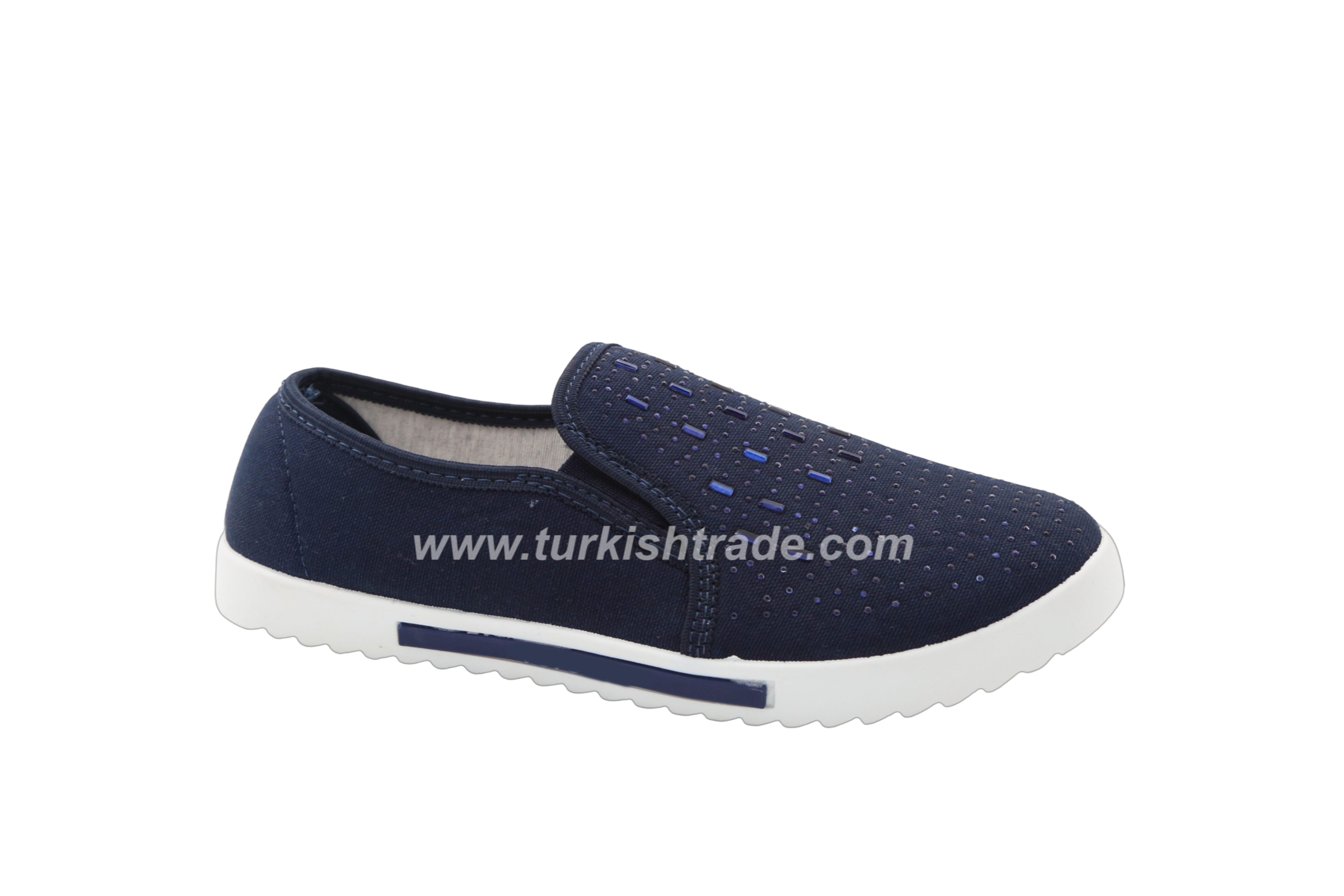 Wholesale Girls' Daily Wear Shoes - Durable PVC Sole, Breathable Fabric Upper