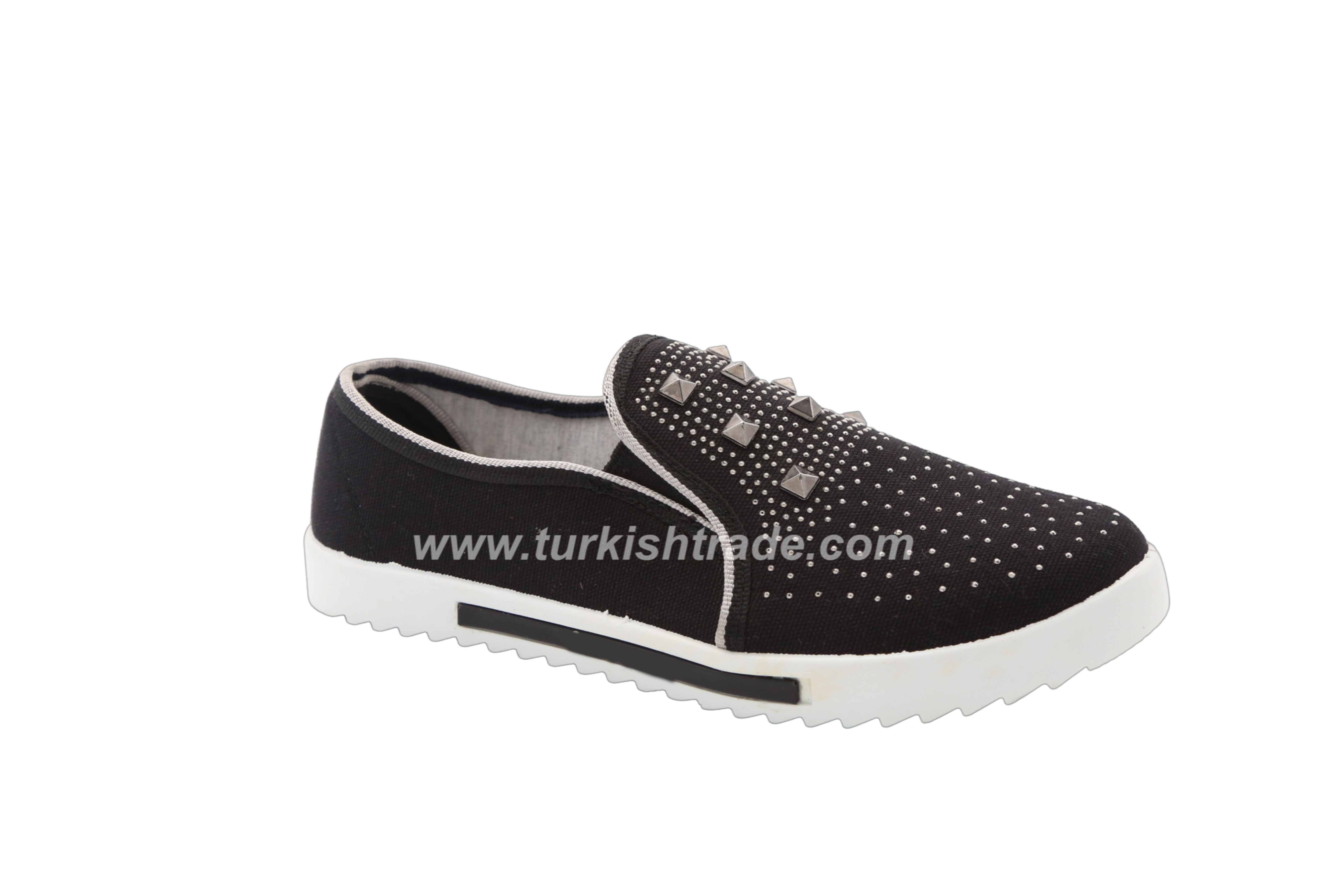 Wholesale Girls' Daily Wear Shoes - Durable PVC Sole, Breathable Fabric Upper