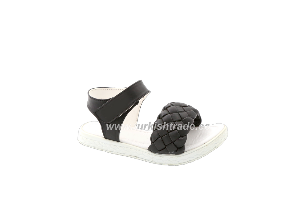 Thumbnail: Girls' PVC Sole Sandals - Durable, Stylish, and Comfortable