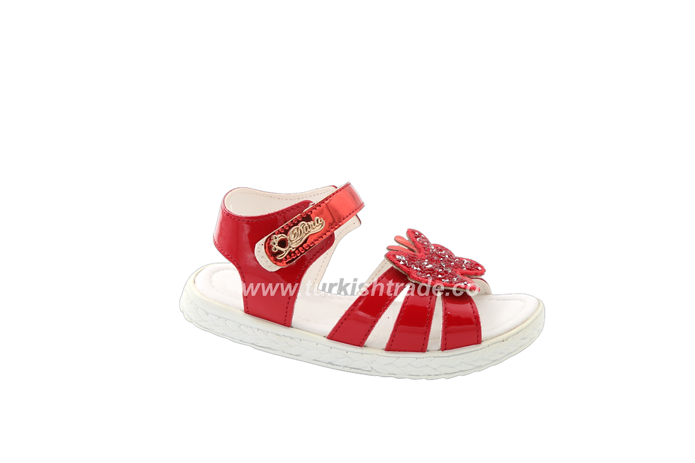 Thumbnail: Girls' PVC Sole Sandals - Durable, Stylish, and Comfortable