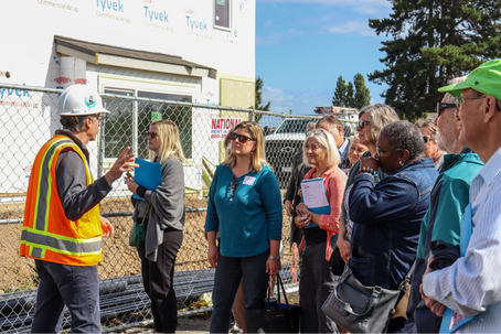 Party Bus Tour brings Community Leaders to Visit The Southard