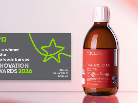Eqology vinder Vitafoods Europe Innovation Award 2026