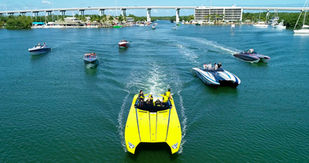Drone Video and Photos in Miami with Florida Power Boats