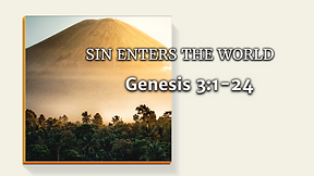 Sin Enters The World